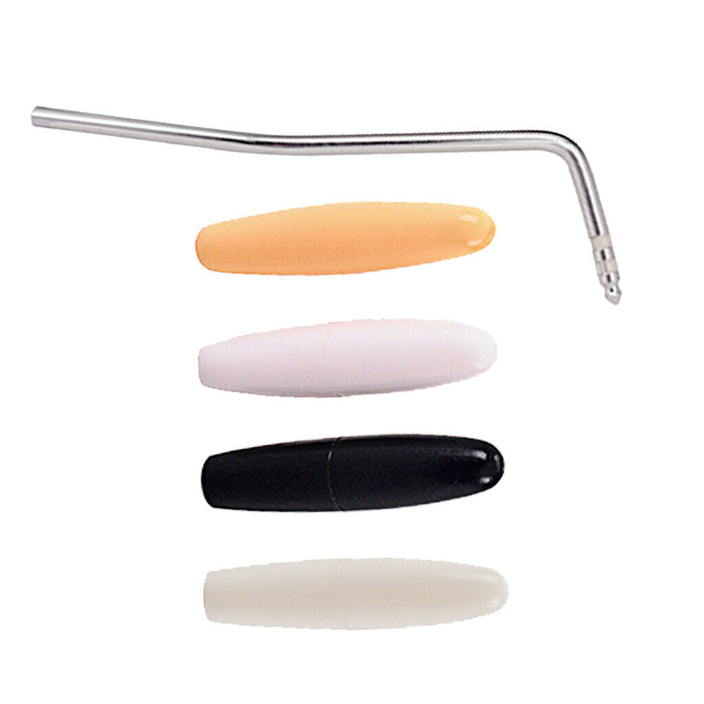 Tremolo Arm 6mm Whammy Bar + 3Pcs Tremolo Arm Parts Electric Guitar