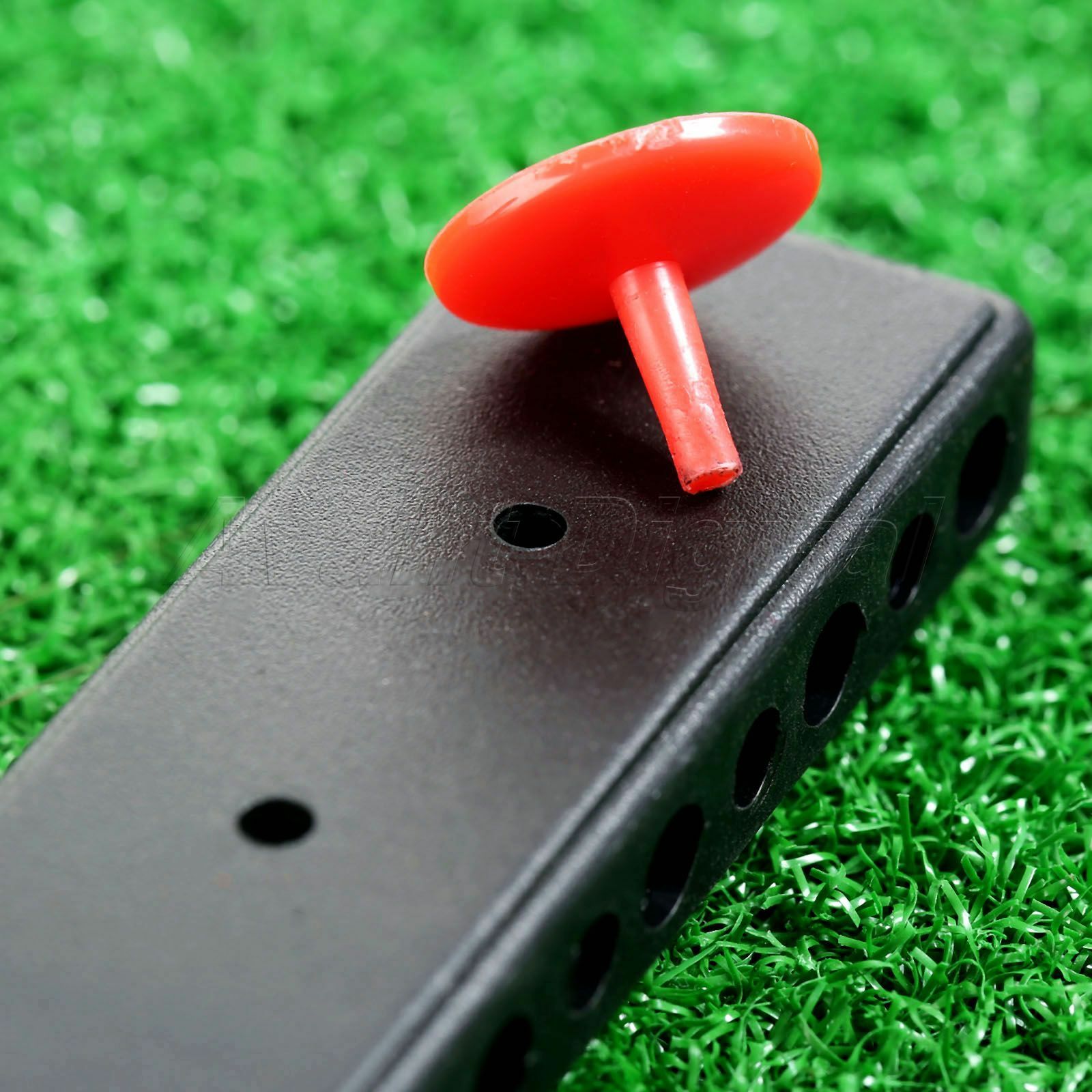 Black Golf Tees Holder Container For Golf Tees Orgnize Carry With a Key Chain