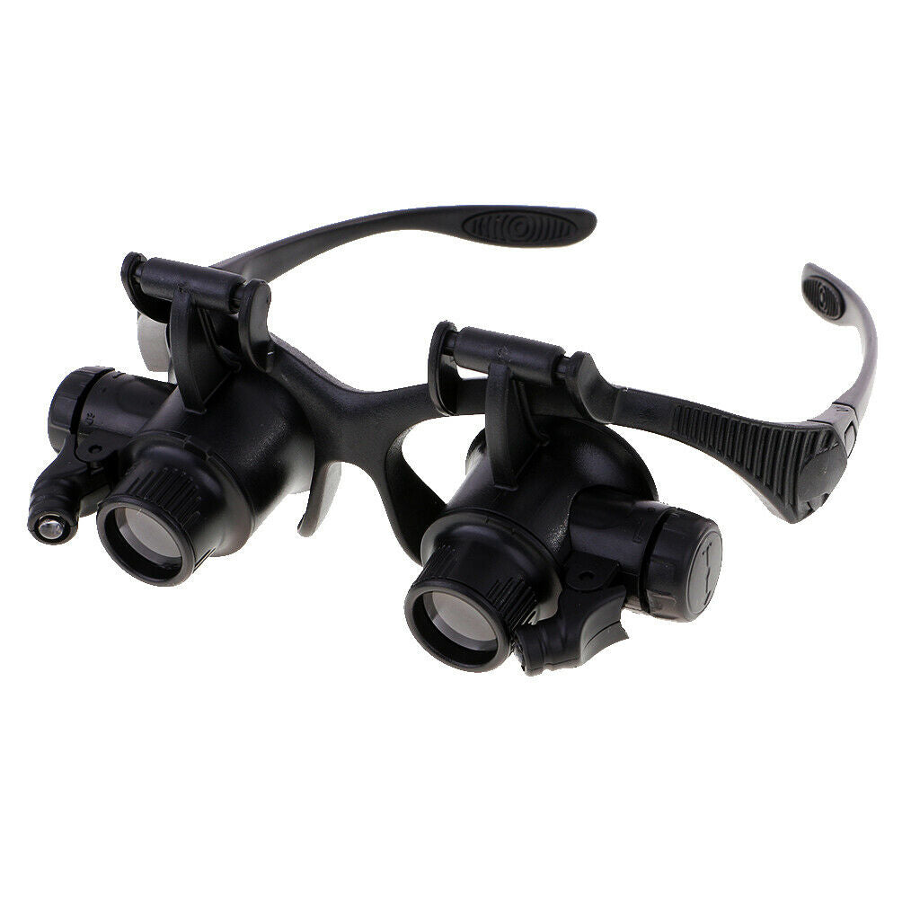 10/15/20/25X LED Magnifier Magnifying Eye Glass Loupe Jeweler Watch Repair