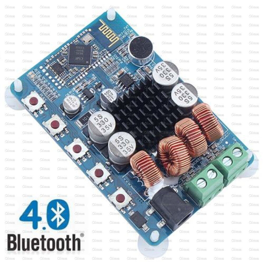 TPA3116 Bluetooth 4.0 2CH Stereo Audio Receiver Power Amplifier Board 2*50W New