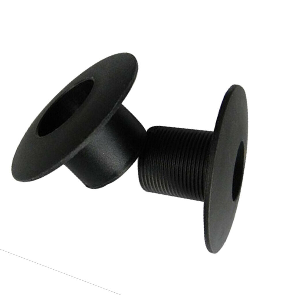 2 Pieces Foosball Bearing Table Football Game Bearings Replacement Black