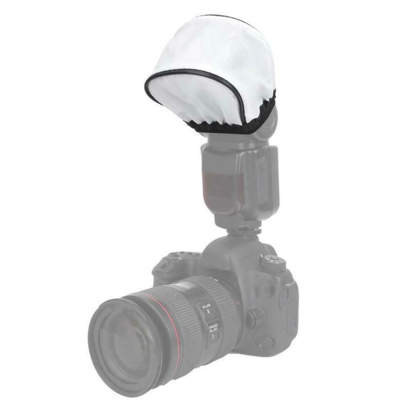 2 Pieces  Flash Light Speed Lights Mini Softbox Universal for DSLR Cameras
