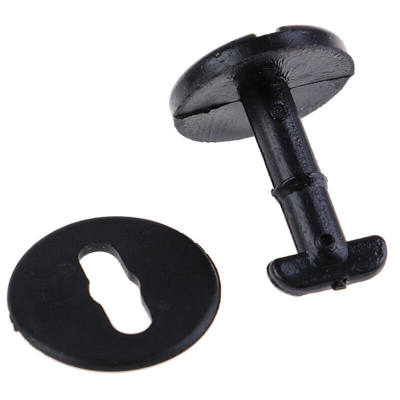 10X Floor Carpet Mat Clips(Twist Lock With Washers)Automobile Replace FaJ Lt