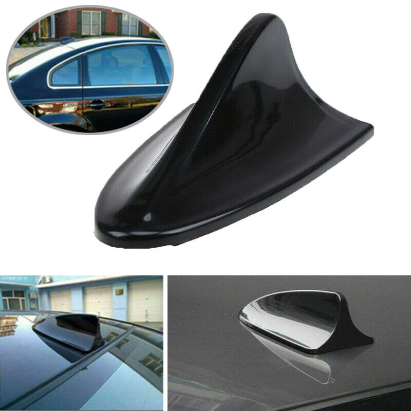 Universal Car Shark Fin Antenna FM/AM Radio Signal Aerial Trim Decoration Cover