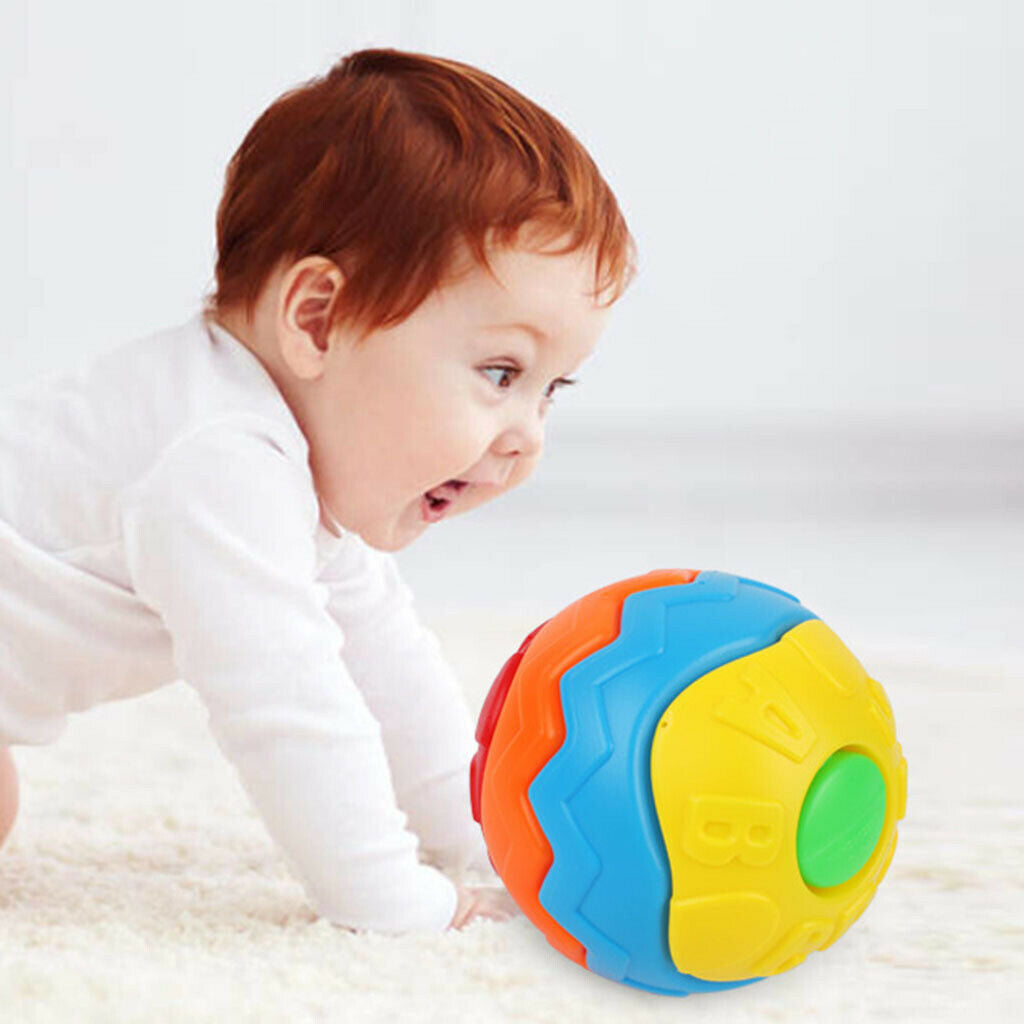 Colorful Hand Grab Ball Toys Assembled Ball Learning Crawling Ball DIY