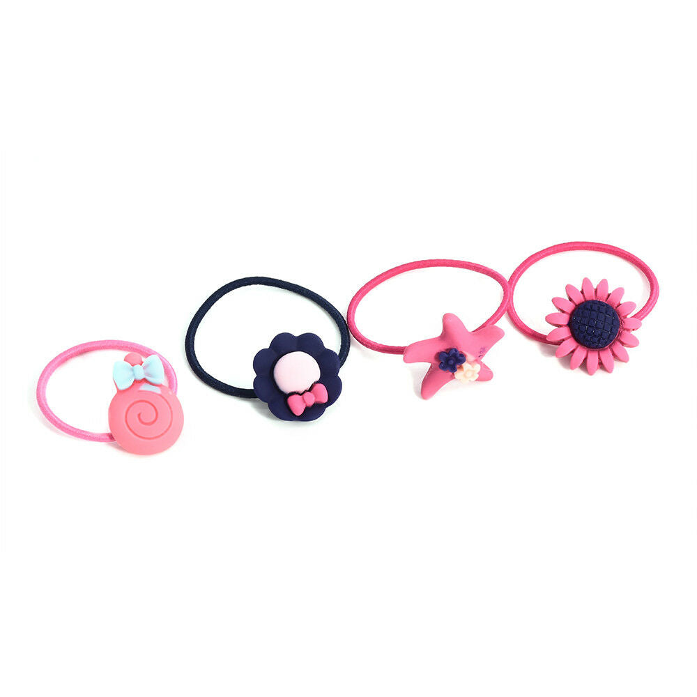 10x Baby Kids Girls Hair Accessories Elastic Hair Band Ties Rope Ponytail Holder