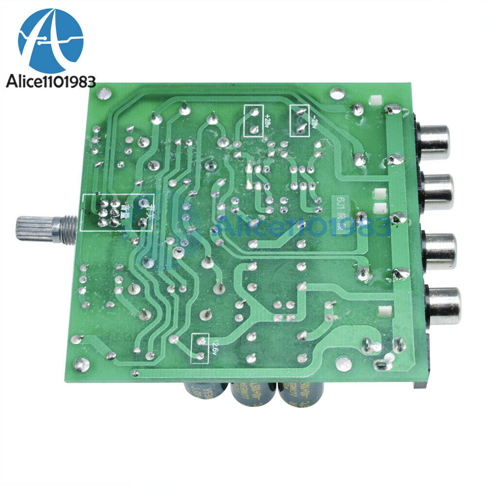 6J1 Valve Pre-amp Tube PreAmplifier Board Bass on Musical Fidelity X10-D circuit