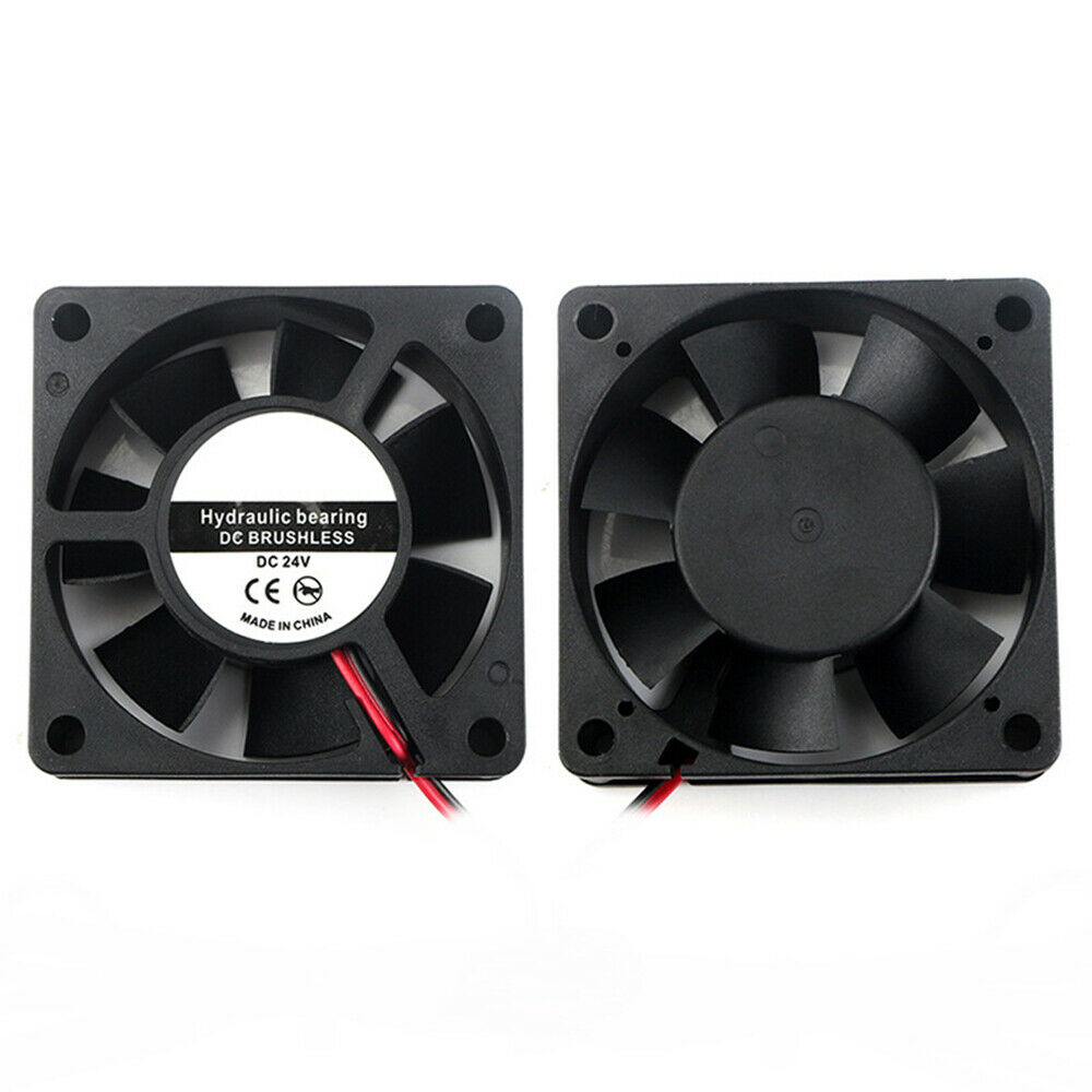 For VORON 2.4 Fan Kits 60x60x20mm 24V 6020 Fan with 2 Pin Dupont Wire