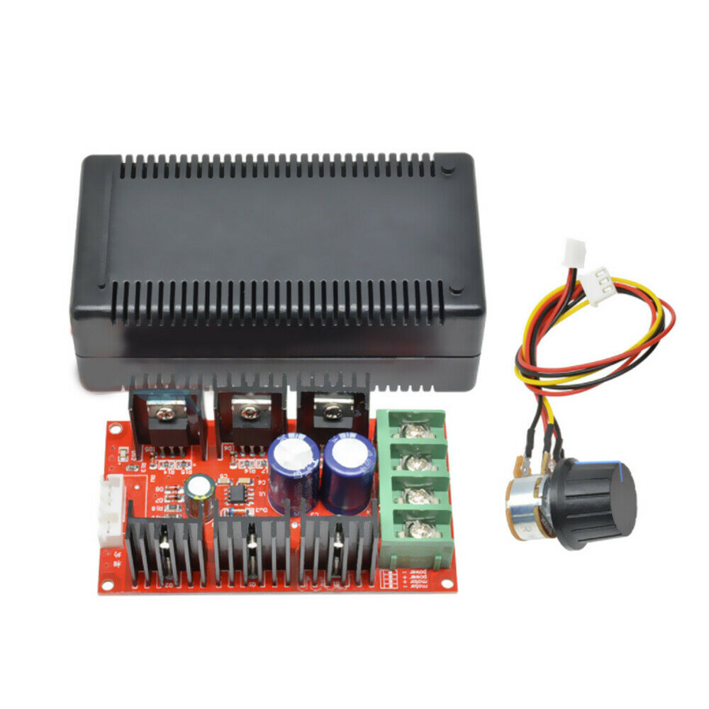 Adjustable PWM 2000W 40A 9-50V DC Motor Speed Controller HHO Fan Speed Regulator
