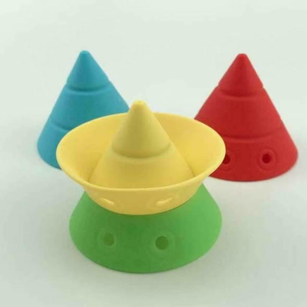 Soft Stacking Nesting & Block Convertible Cone Building Tower Squeeze Toys