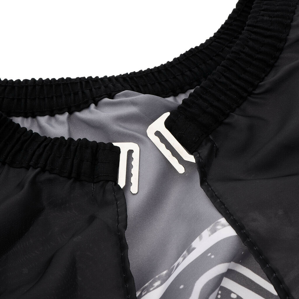 of 2 Fabric Anti-static Shampoo Cape Apron Gown for Hair Perming Styling 02
