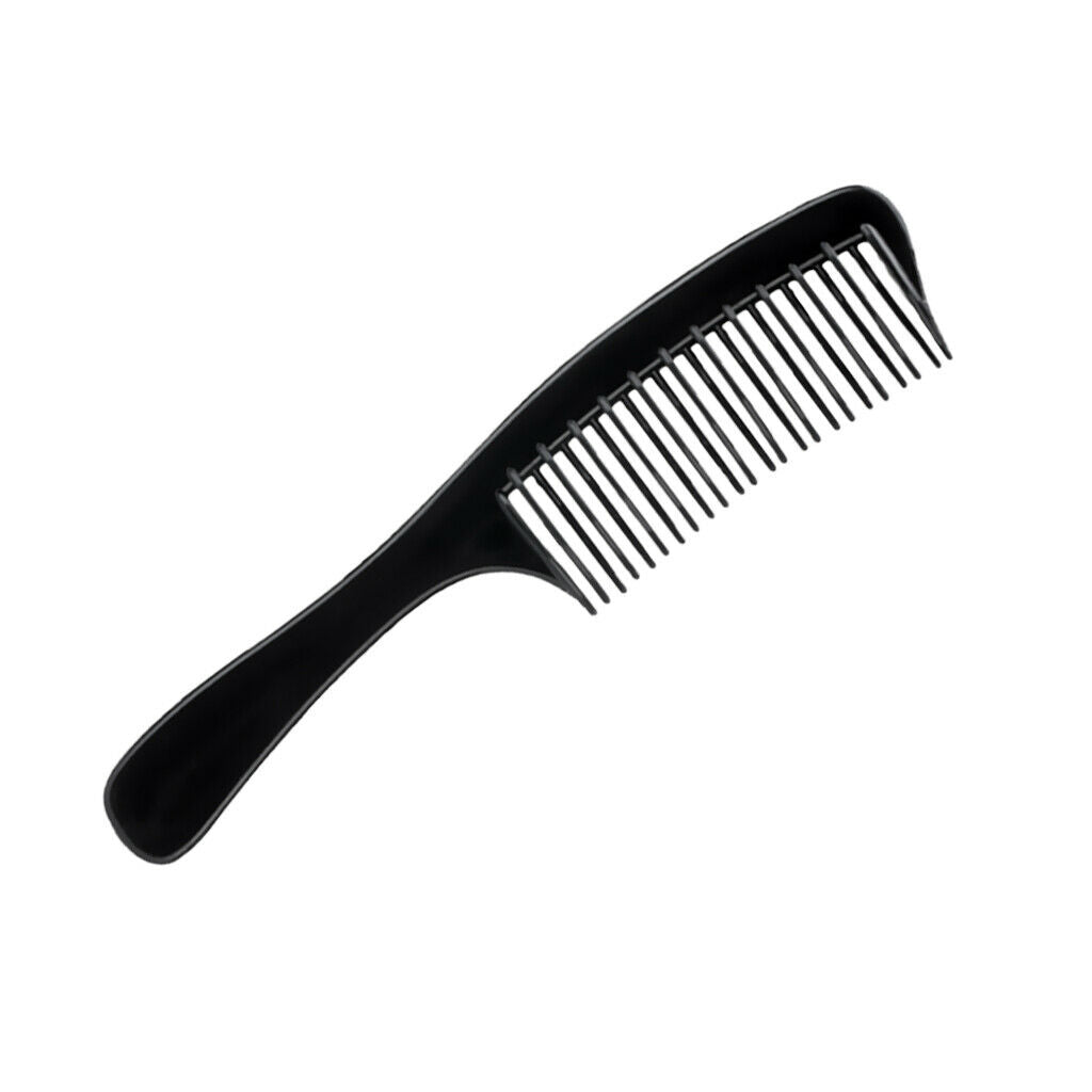 4x Wet Curly Haircutting Double Rows Teeth De r Comb Hairdressing Brush
