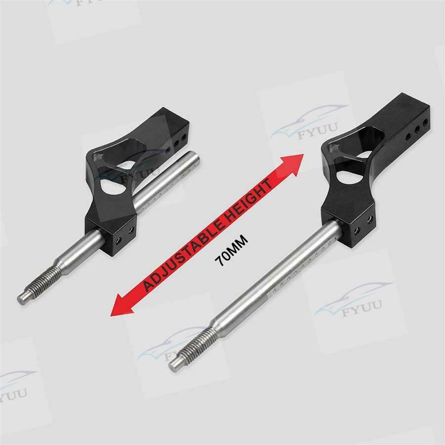 Universal Black Car Shift Knob Extender Extension Adjustable Lever Gear Shifter