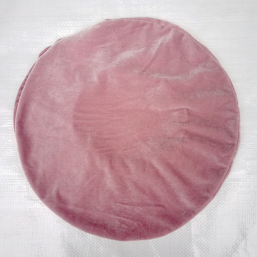 3X Soft Velvet Stretchy Wedding Dining Room Chair Seat Cover Pink