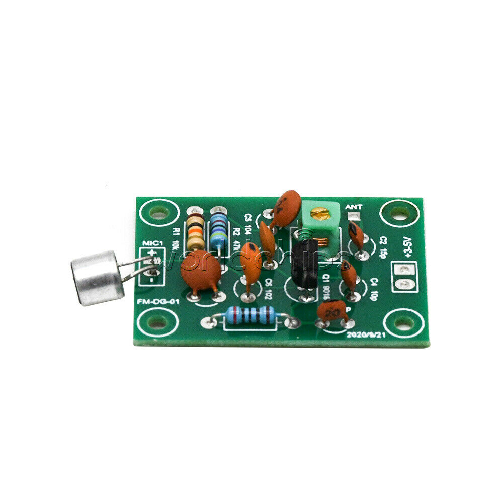 Wireless microphone Ham FM radio transmitter mini wireless module 3v~5v 91~103MH