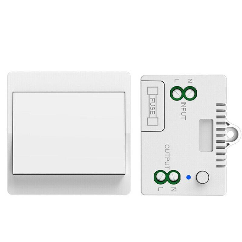 Wireless Self-Powered Switch Push Button Remote Control 1 Gang 1 Way WaterprO1W4