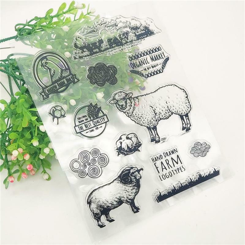Farm Silicone Clear Seal Stamp DIY Scrapbooking Embossing Photo Album Decorative