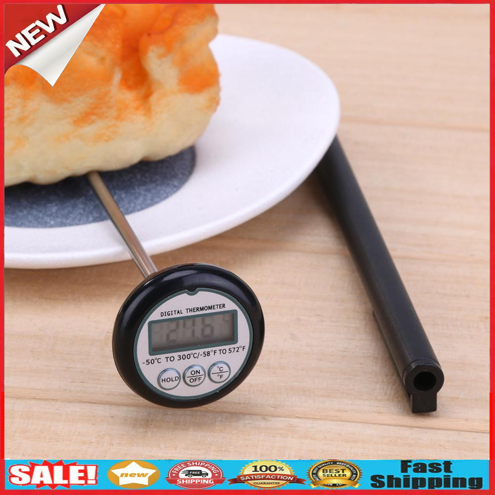 Digital Meat Food Probe Instant Read Thermometer BBQ Temperature Meter @