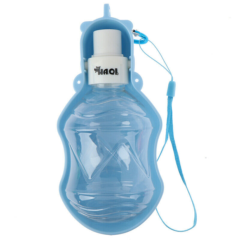 Pet Dog Water Bottle Travel Puppy Drinking Bowl Cup Outdoor Feeder Dispenser SJ
