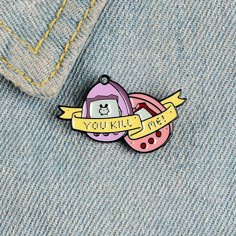 Enamel Pins Collections Cartoon Gamepad Jewelry Collar Badge Lapel Friends Gi TH