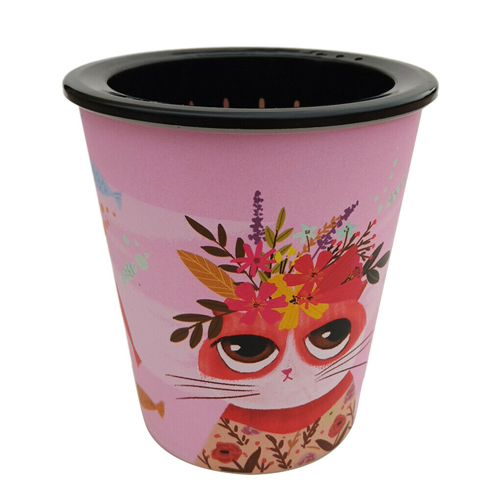 Self Watering African Violet Planter Pots for Potting Small House Plants-Cat