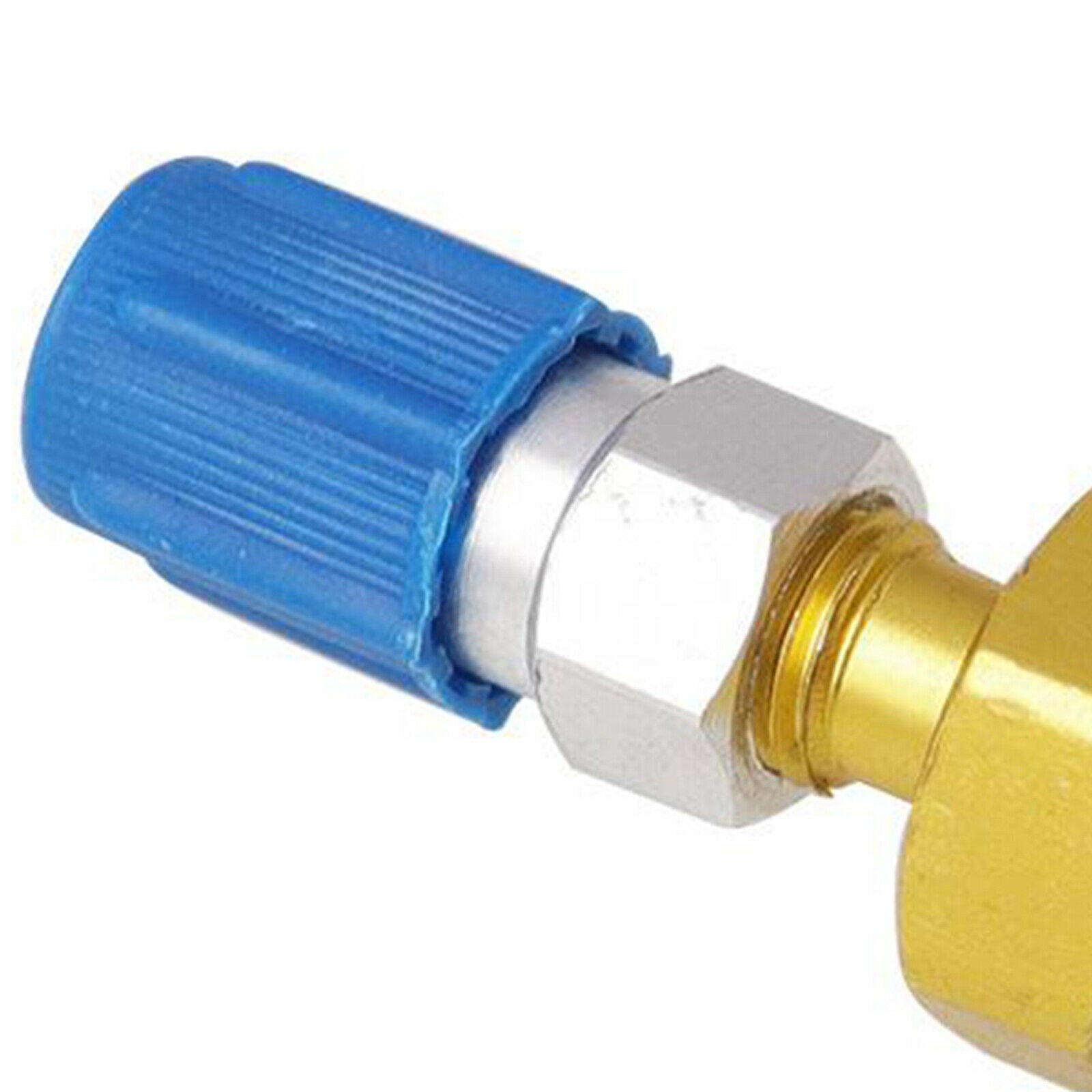 1x R1234YF Low Side Coupler to R134A Hose Adapter Quick Fitting Connector