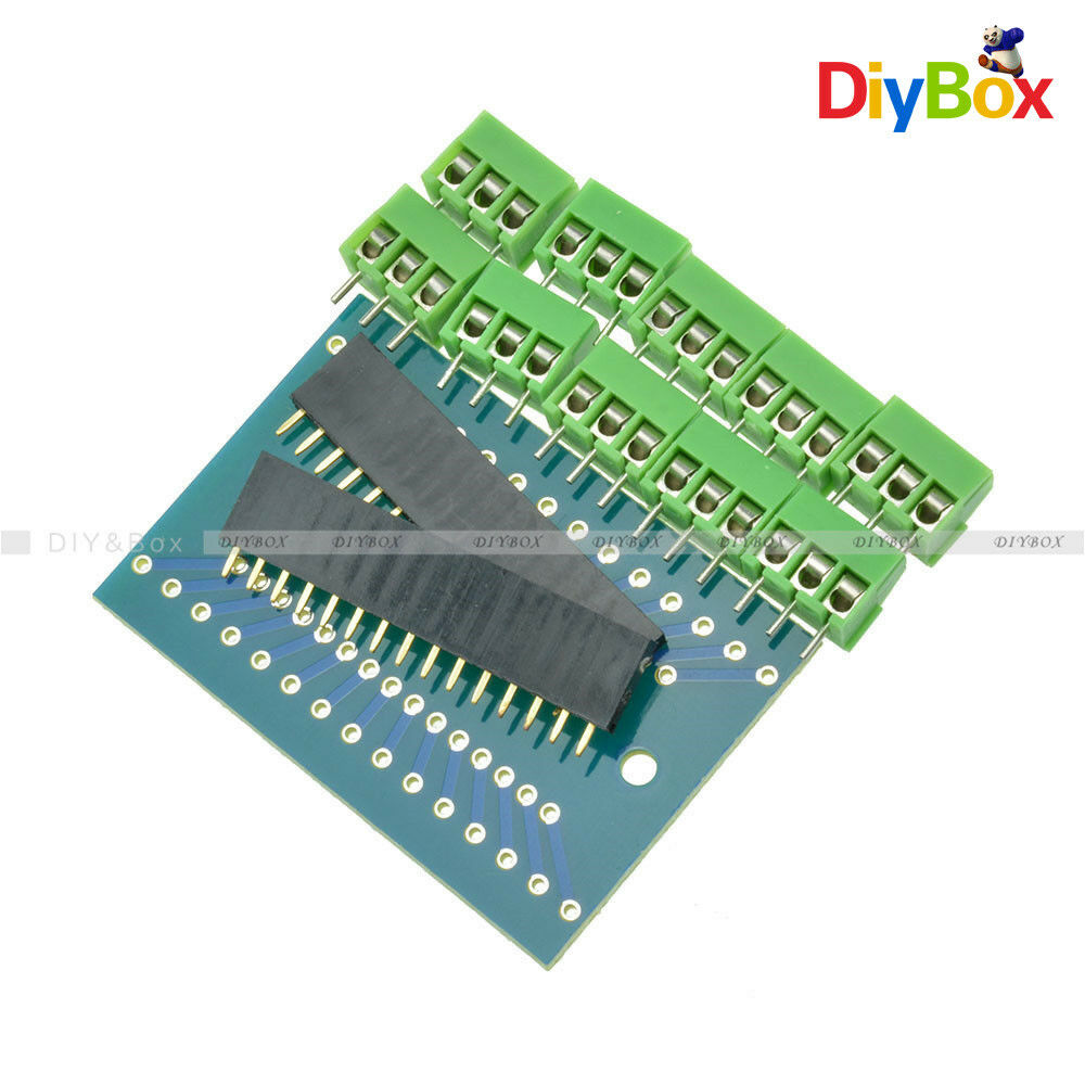 Expansion Board Terminal Adapter DIY Kits for Arduino NANO IO Shield V1.0
