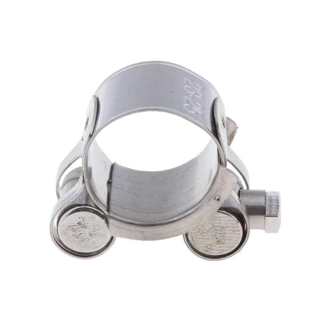 Heavy Duty Exhaust Pipe Clip Stainless Steel For 23mm-25mm Muffler Silencer