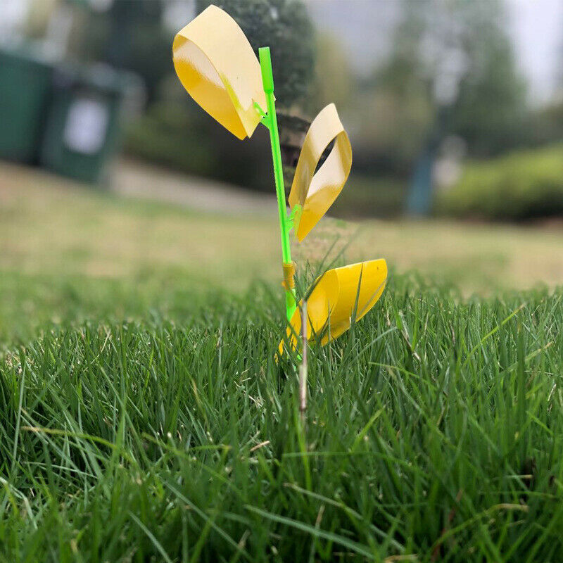 15PCS Traps Bugs Sticky Board Dual-Sided Yellow Sticky Traps Flying Plant.l8