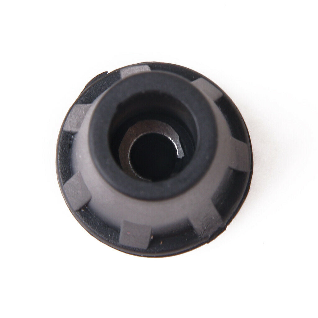 Rubber Alpenstock Head Cover Pin Hammers Protective Cover Black