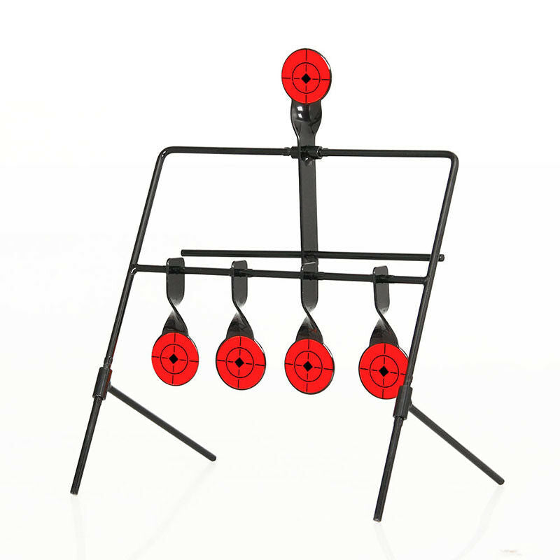 4 Targets Automatic Reset Rotating Shooting Target For Hunting