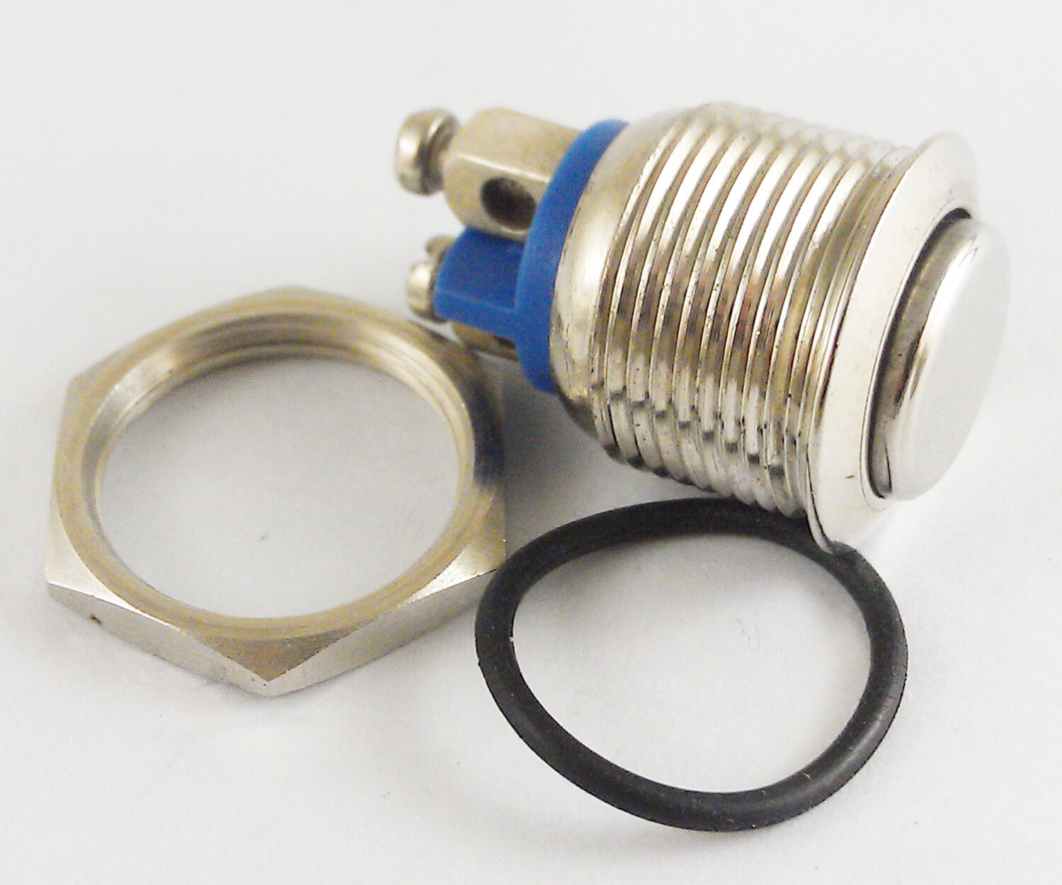 4pcs 16mm QN16-A3 Metal High Flush Flat Push Button Momentary Waterproof Switch