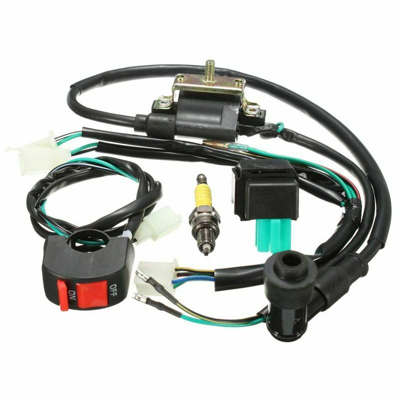 Wi Loom Kill Switch Coil CDI Plug For 110cc 125cc 140cc Pit Bike K6I1I1