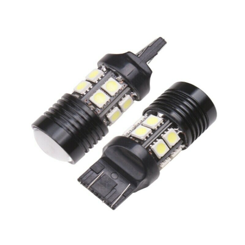 2x T20 7440 LED Bulbs 5050 Super Bright Back up Reverse Light Xenon White