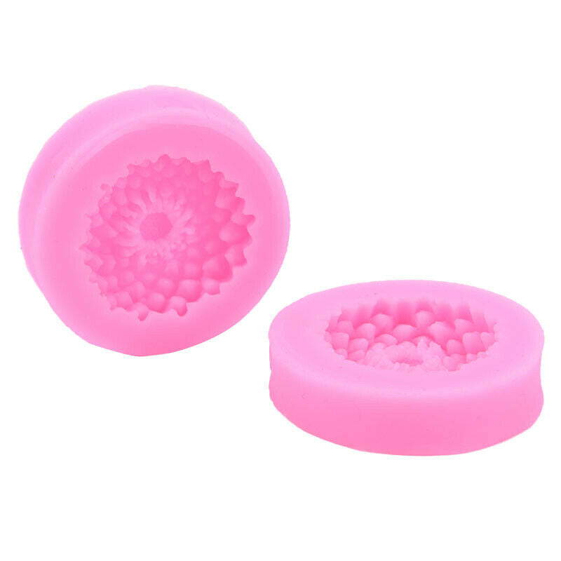 Chrysanthemum Handmade Soap Mold Flower Cake Silicone Molds Chocolate Mou.l8