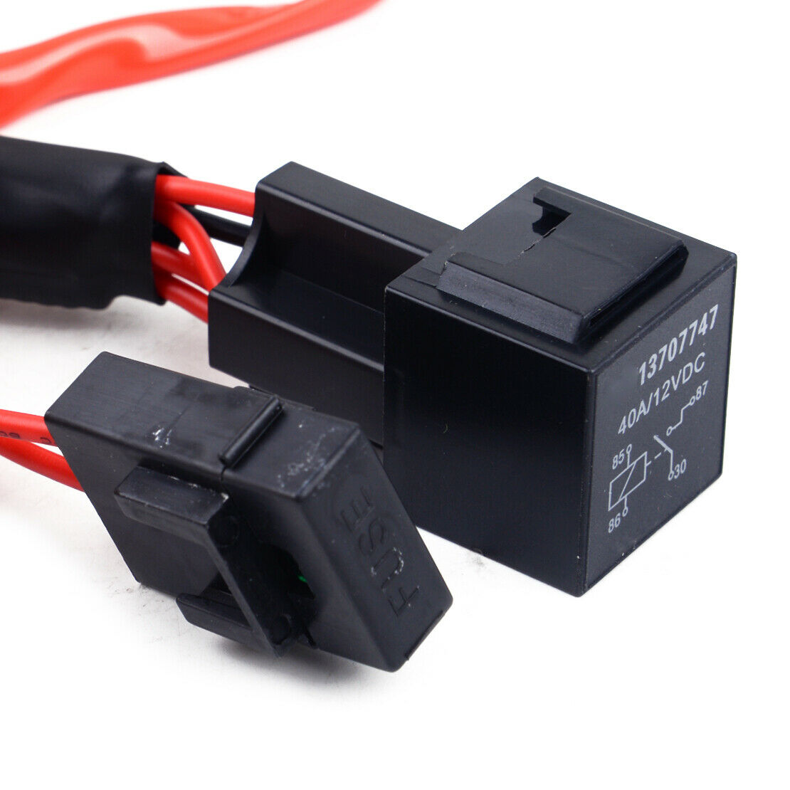 H8/H9/H11 Xenon HID Conversion Relay Wiring Harness DRL Fog Light Connector An