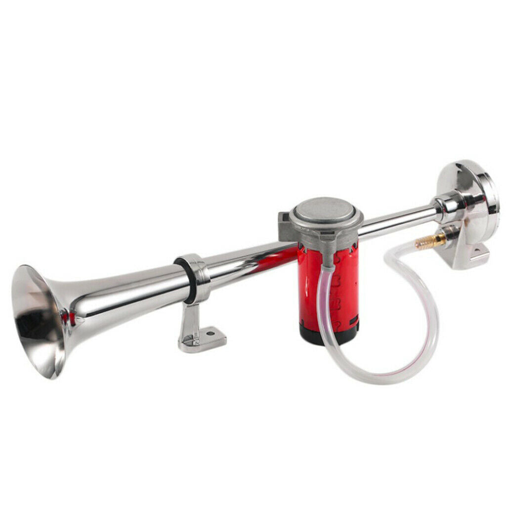 12V 150db Car Air Horn with Compress Train Horn kit for Truck Single Trumpet