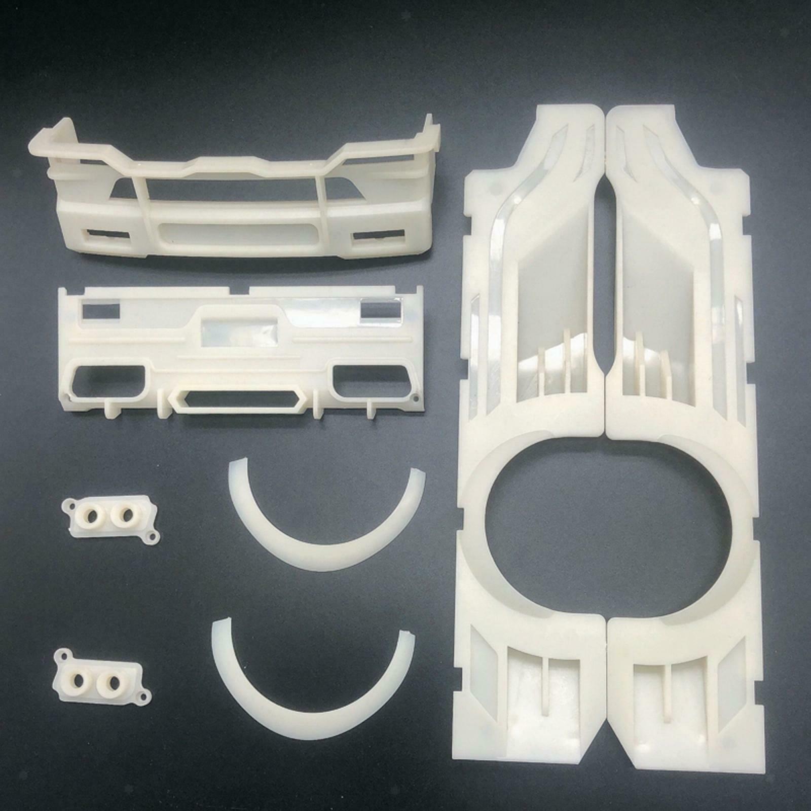 1:10 RC White Body Surrounded Kits Decoration Cover for WPL D12 Buggy Trucks Car