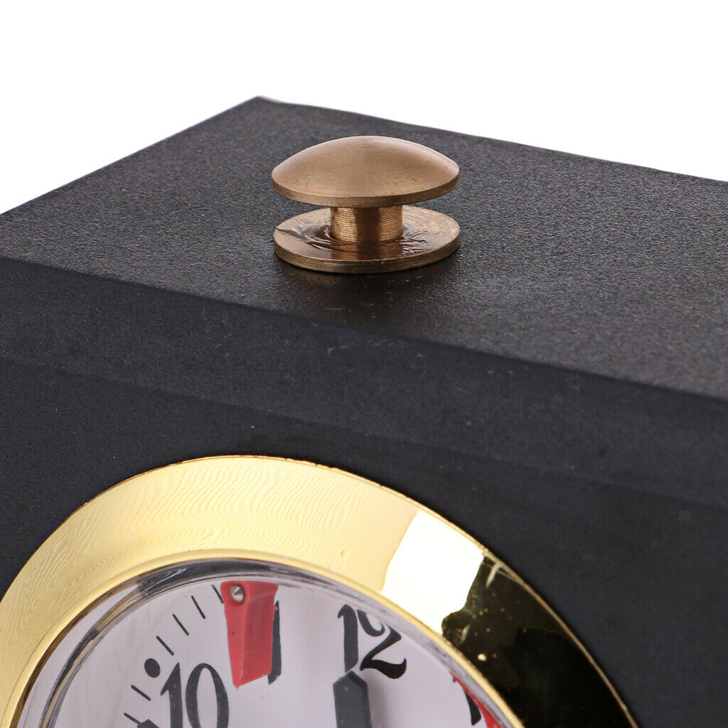 Table Black Casing Competition Game Chess Clock Mechanical Analog Wind-up