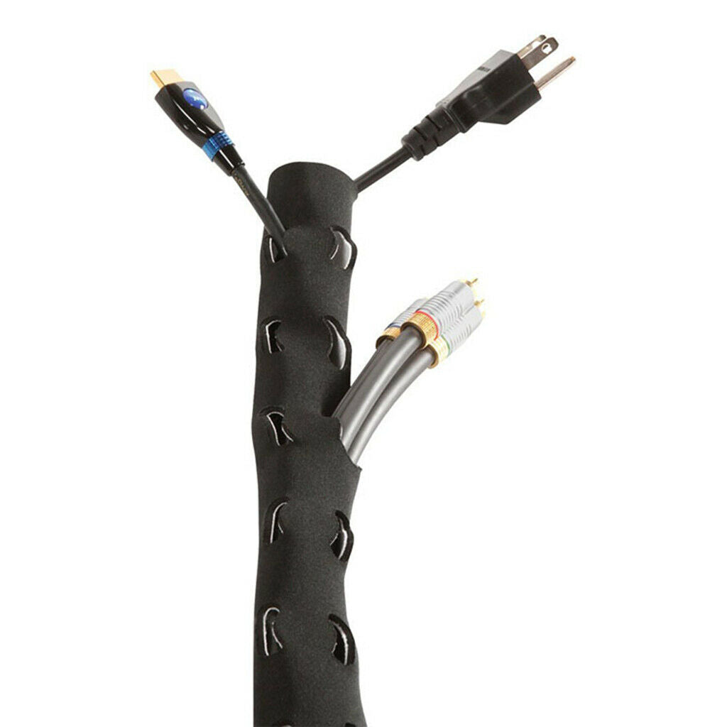 Universal neoprene 100cm cable hose Double-sided cable for TV