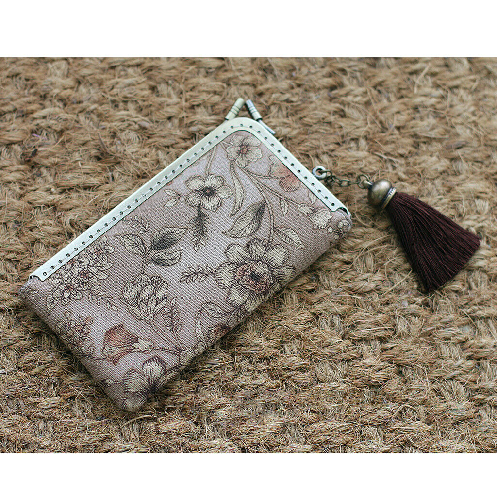 Rhinestone Purse Bag Clutch Frame Kiss Clasp Lock For DIY Bag Making Crafts