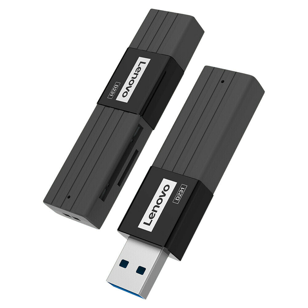 Lenovo D231 USB 3.0 Memory Card Reader TF Security Digital Card Reader @