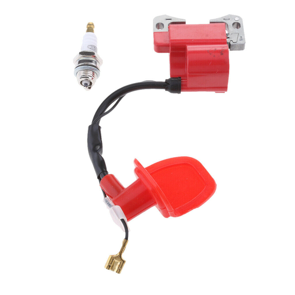 Ignition Coil Wire with Spark Plug for 2-Stroke 43CC 47CC 49CC Pocket Bike Kids