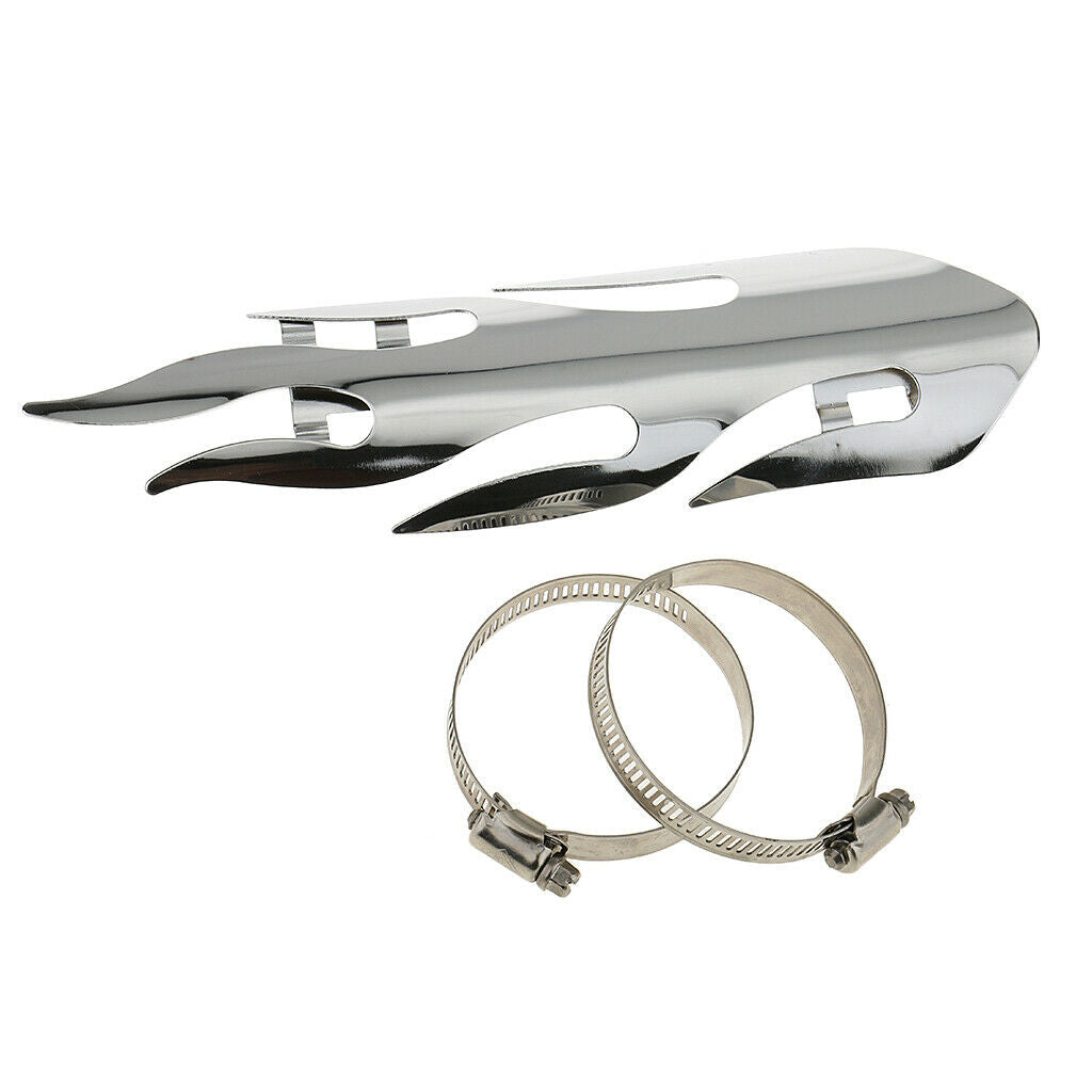 46-70mm Exhaust Muffler Heat Shield Body Decor Universal