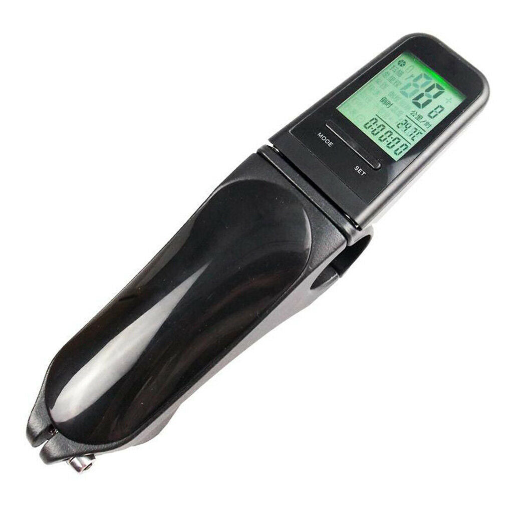 Wireless Bike Speedometer MTB Digital Backlight Odometer Cycle Computer LCD