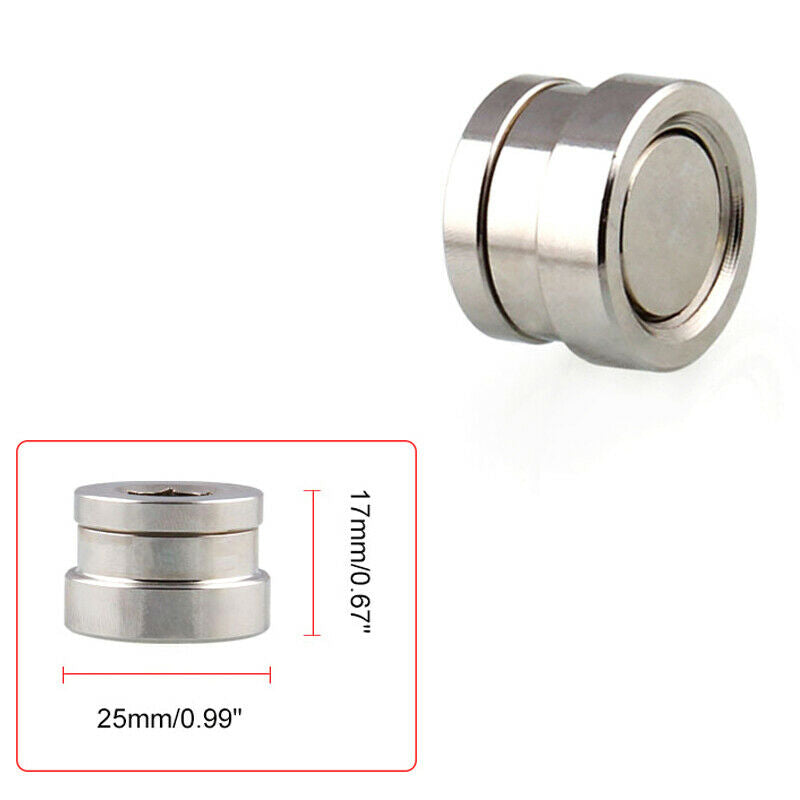 8x O2 Oxygen Sensor Adapter Weld On Bung &Plug Wideband Nut Cap Kit M18x15 Steel