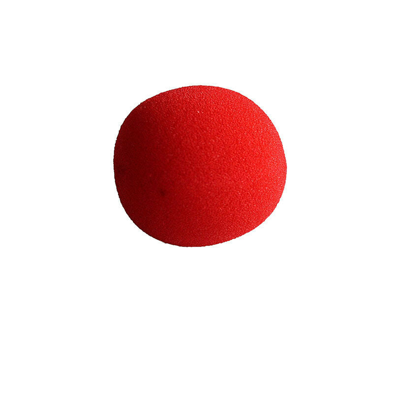 Close-Up Magic Street Classical Comedy Trick Soft Red Sponge Ball X 10 .l8