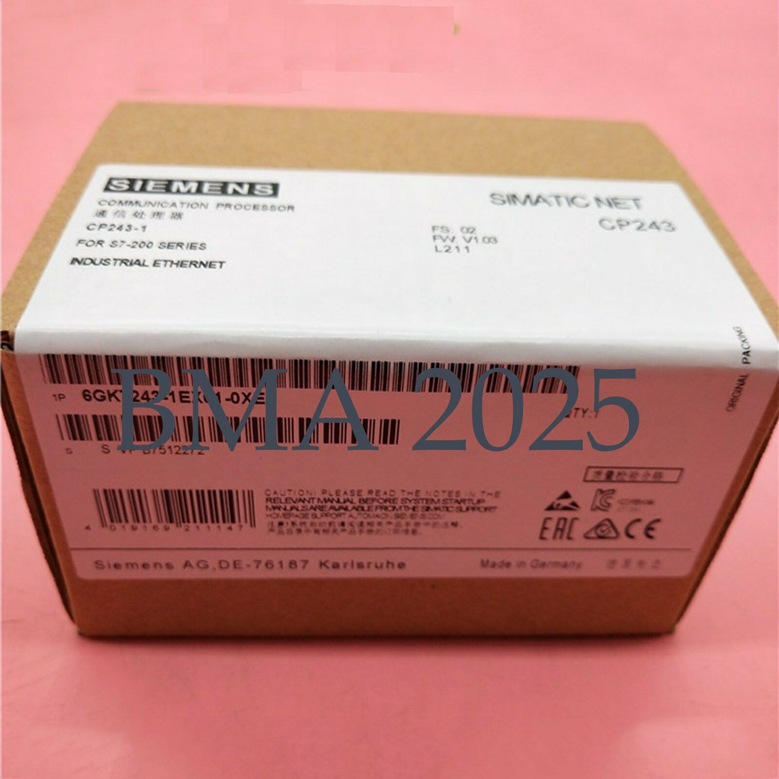 1PC New In Box 1 6GK7243-1EX01-0XE0 6GK72431EX010XE0 1 year warranty SM9T