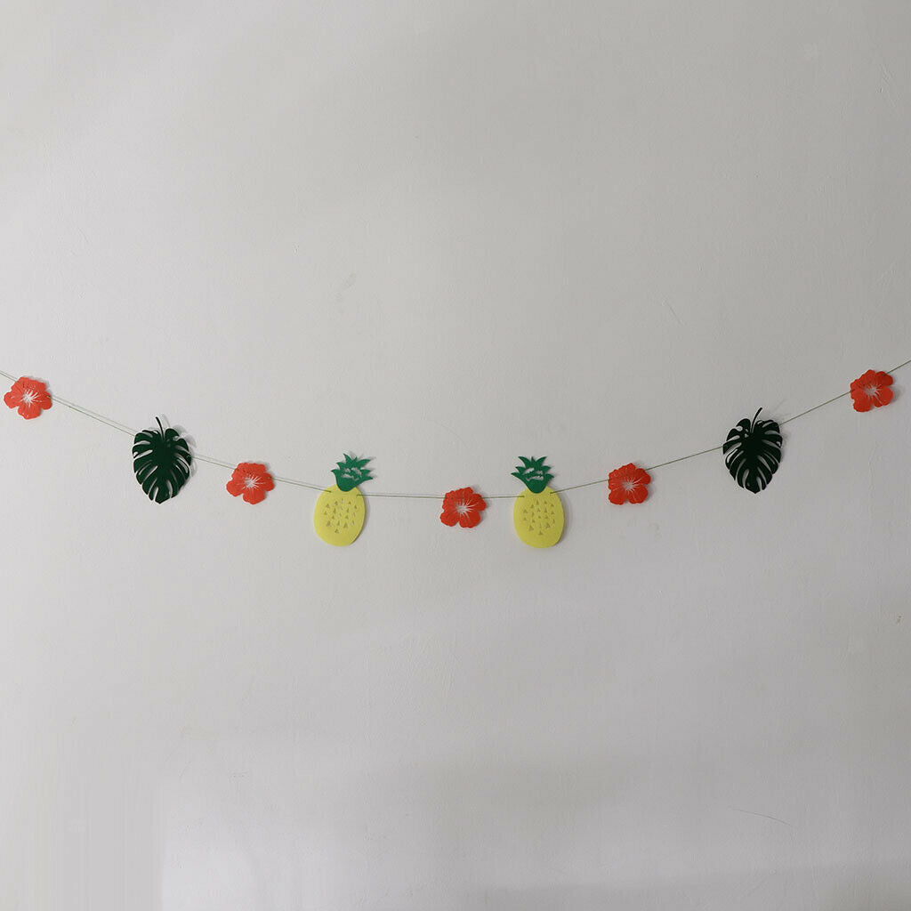 Tropical Rainforest Toucan Garland Party Decoration Banner