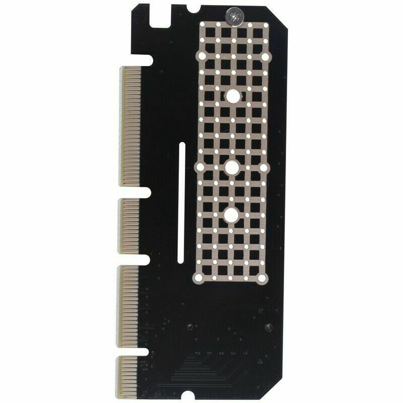 M.2 NVMe SSD NGFF to PCIE 3.0 X16 Adapter m Key Interface Card Suppor PCI E L